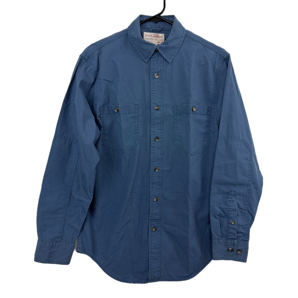 Filson Shirt Mens XS Blue Button Down Long Sleeve Work Field Outdoor